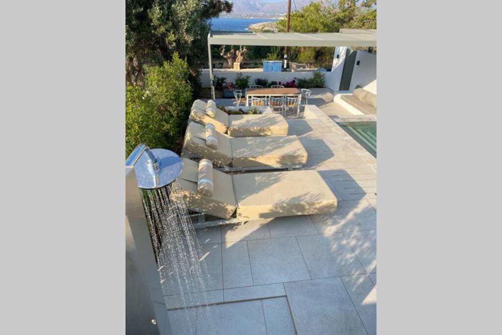 Chania Living Stories Villa With Piano Chrissi Akti Chania Exterior foto