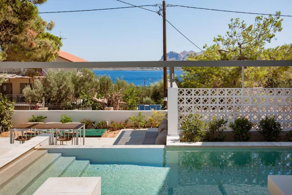 Chania Living Stories Villa With Piano Chrissi Akti Chania Exterior foto